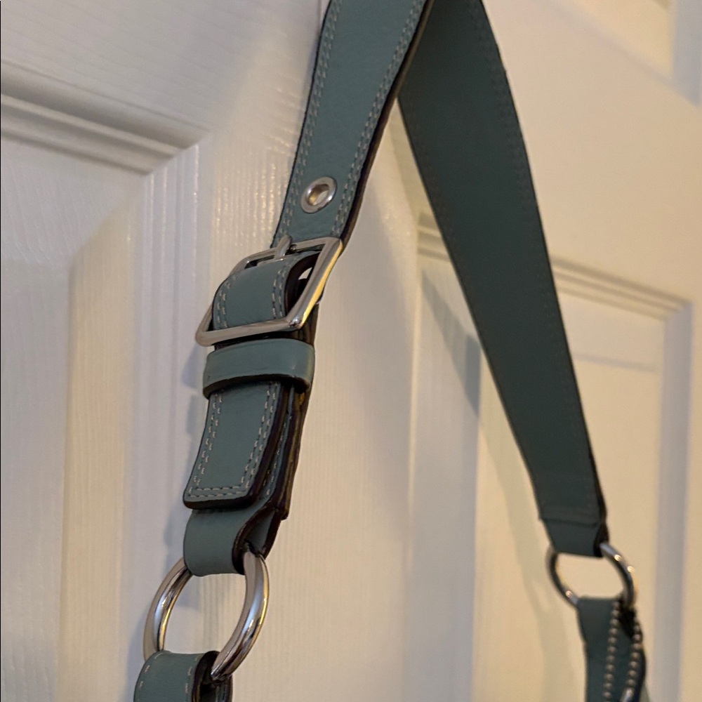 Vintage Coach Hamilton Pebbled Leather Hobo - Picture 6 of 12